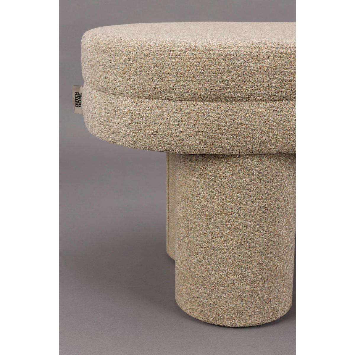 SITZBANK Fern 110x42x40 cm Beige - Beige, Kunststoff (110/42/40cm) - Dutchbone