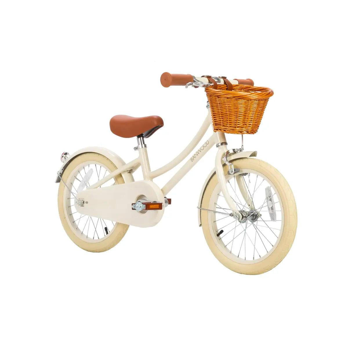 KINDERFAHRRAD aus Alu und Stahl, 4-7 Jahre, Creme - Creme, Metall (23.5cm) - Banwood