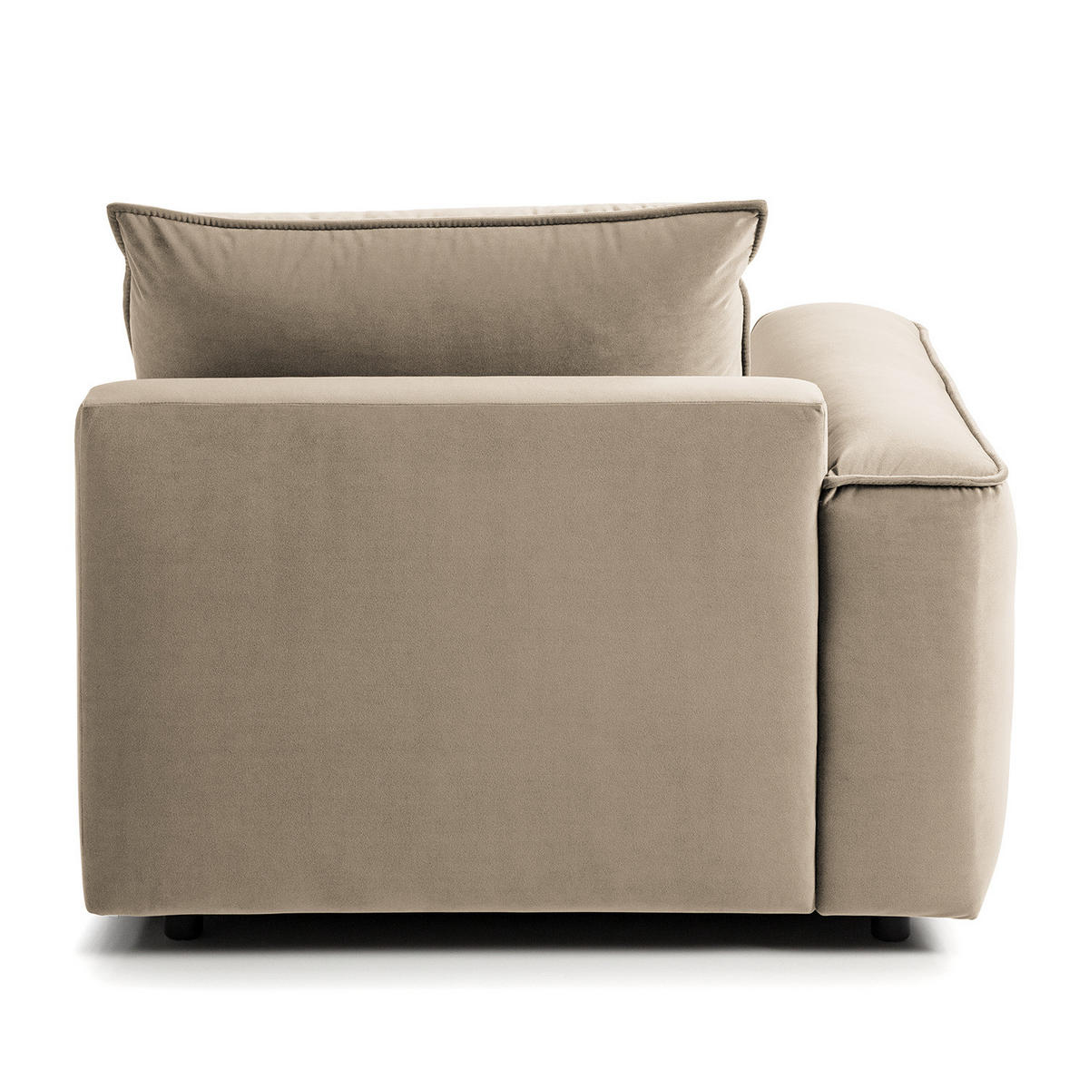MODULLONGCHAIR - Beige, Holz/Textil (170/82/105cm) - home24