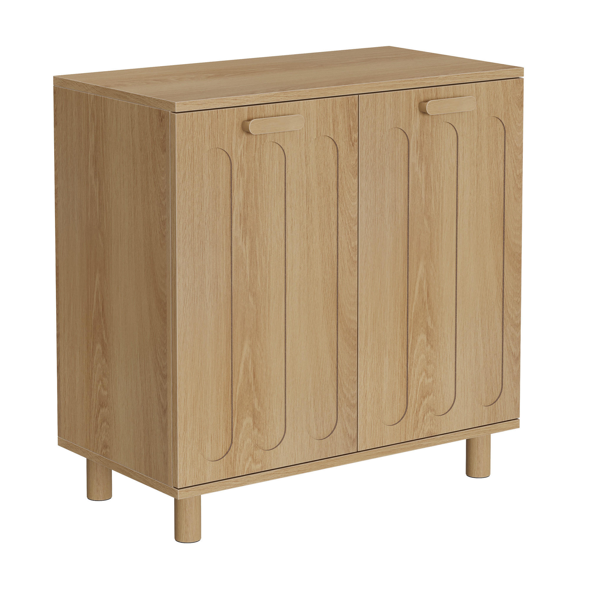 ComfortXL Wäschetrennschrank Eiche 66x67x35 cm