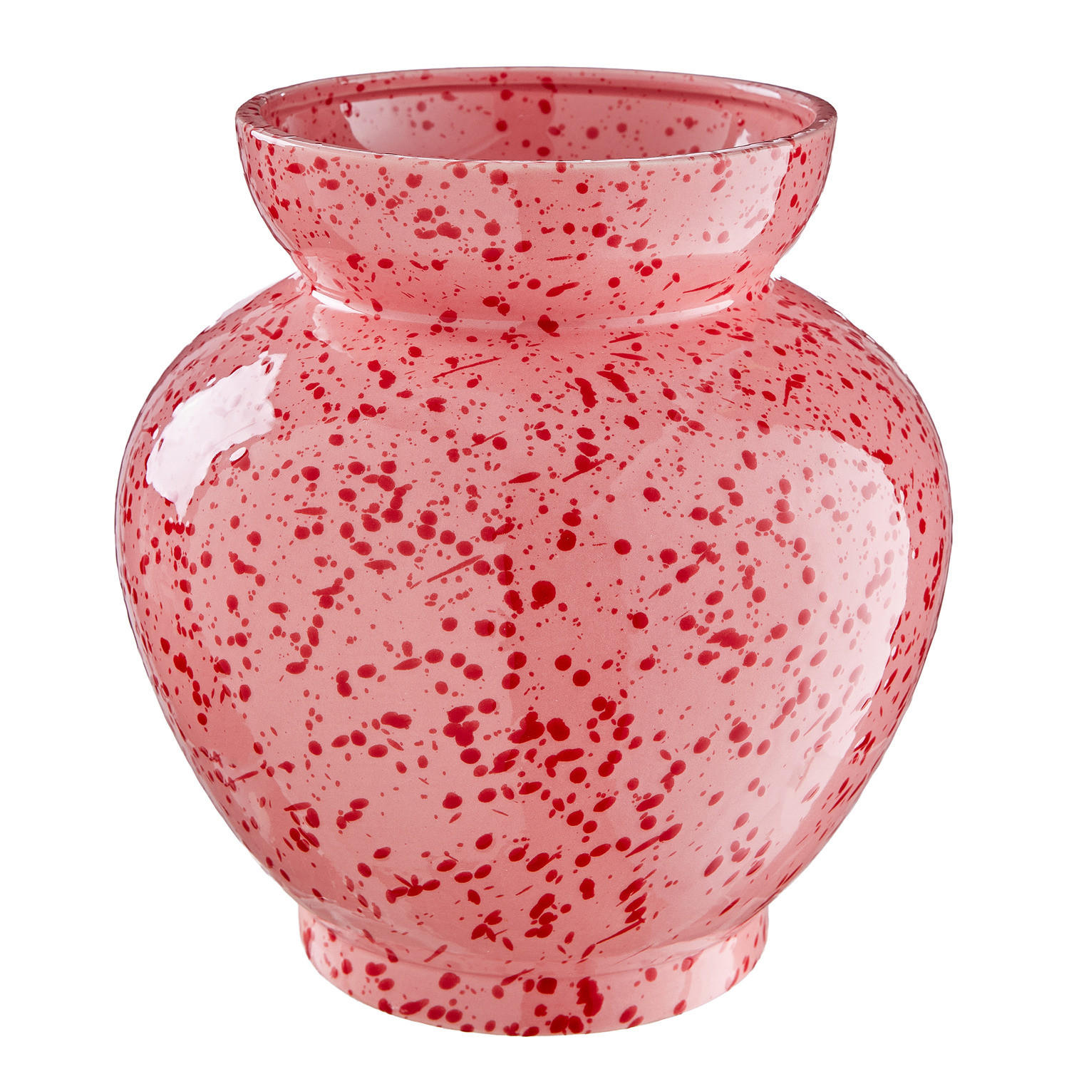VASE Boogy Splash - Pink, Keramik (23cm) - Butlers