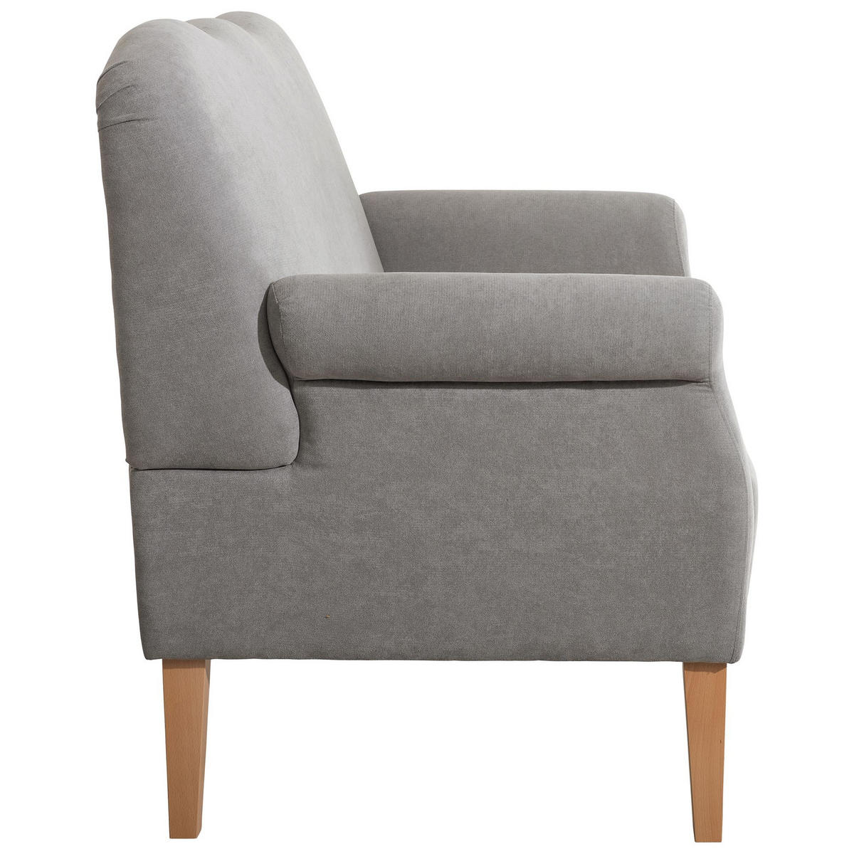 DININGSOFA Karin Flachgewebe hellgrau - Hellgrau, Kunststoff (84/103/147cm) - 58aufmkessel