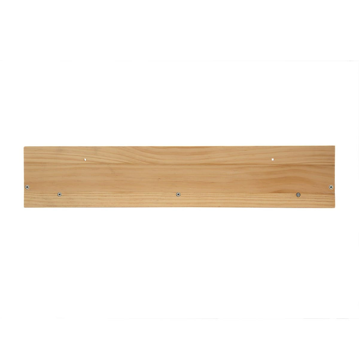 WANDREGAL in Weiß- und Holzoptik 10/12/60 cm - Weiß, Holzwerkstoff (10/12/15cm) - Calicosy