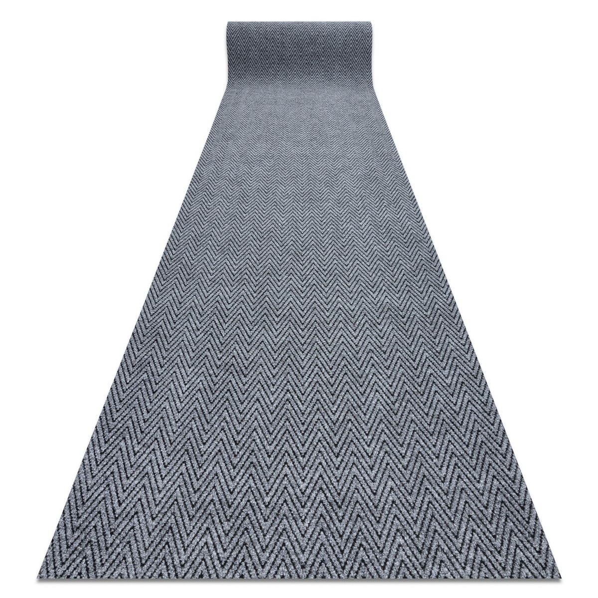 TÜRMATTE rutschfest 100/300 cm - Grau, Textil (100/300cm) - rugsX
