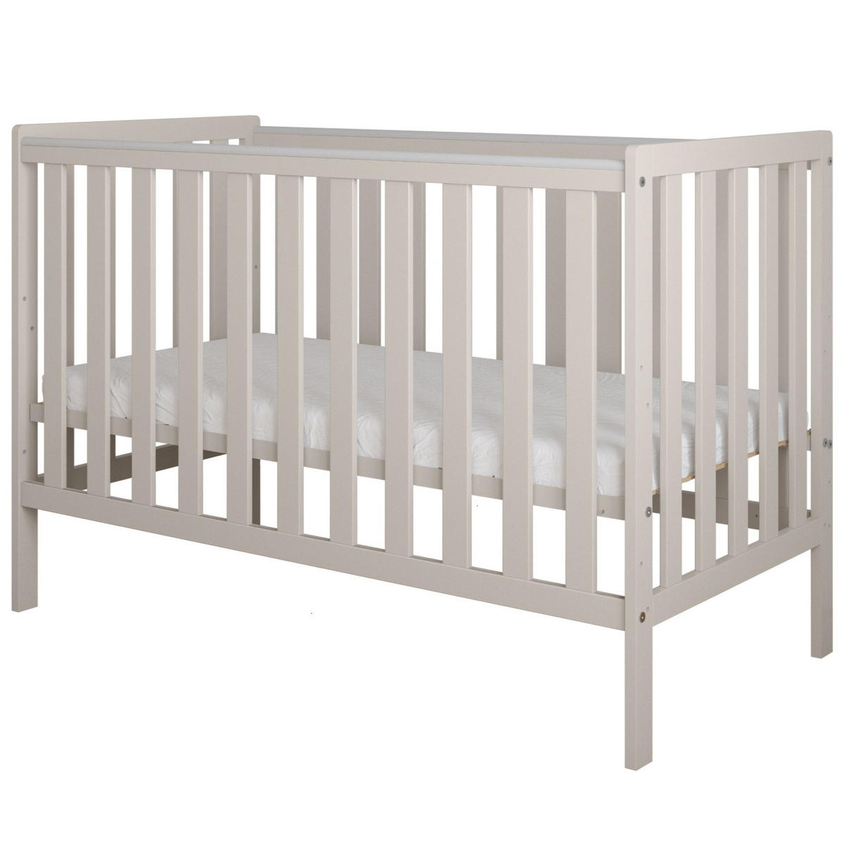 BABYBETT BeBino - Beige, Holzwerkstoff (60/120cm) - kiki design