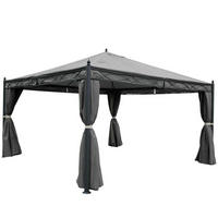 PERGOLA CALPE I Grau - Grau, Metall (400/290/400cm) - MCW