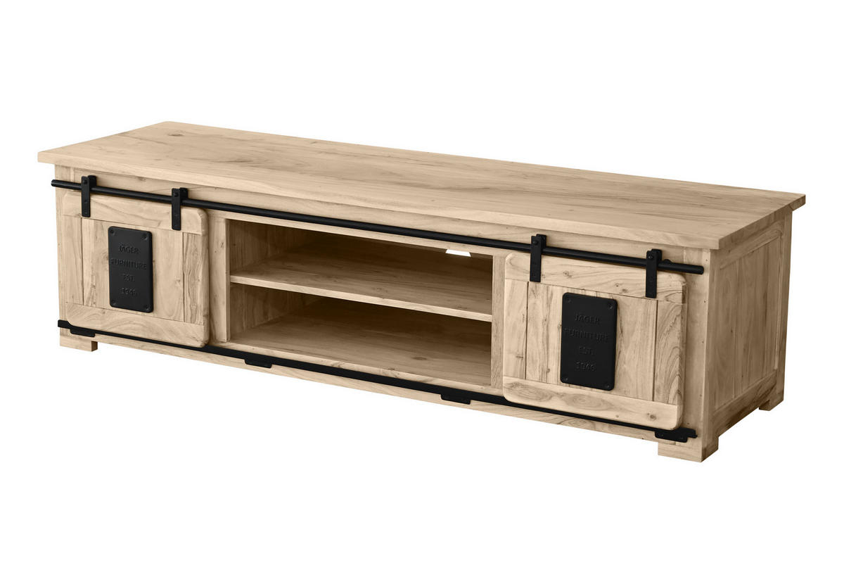 LOWBOARD LIBRO - Beige, Holz (180/55/50cm) - SAM