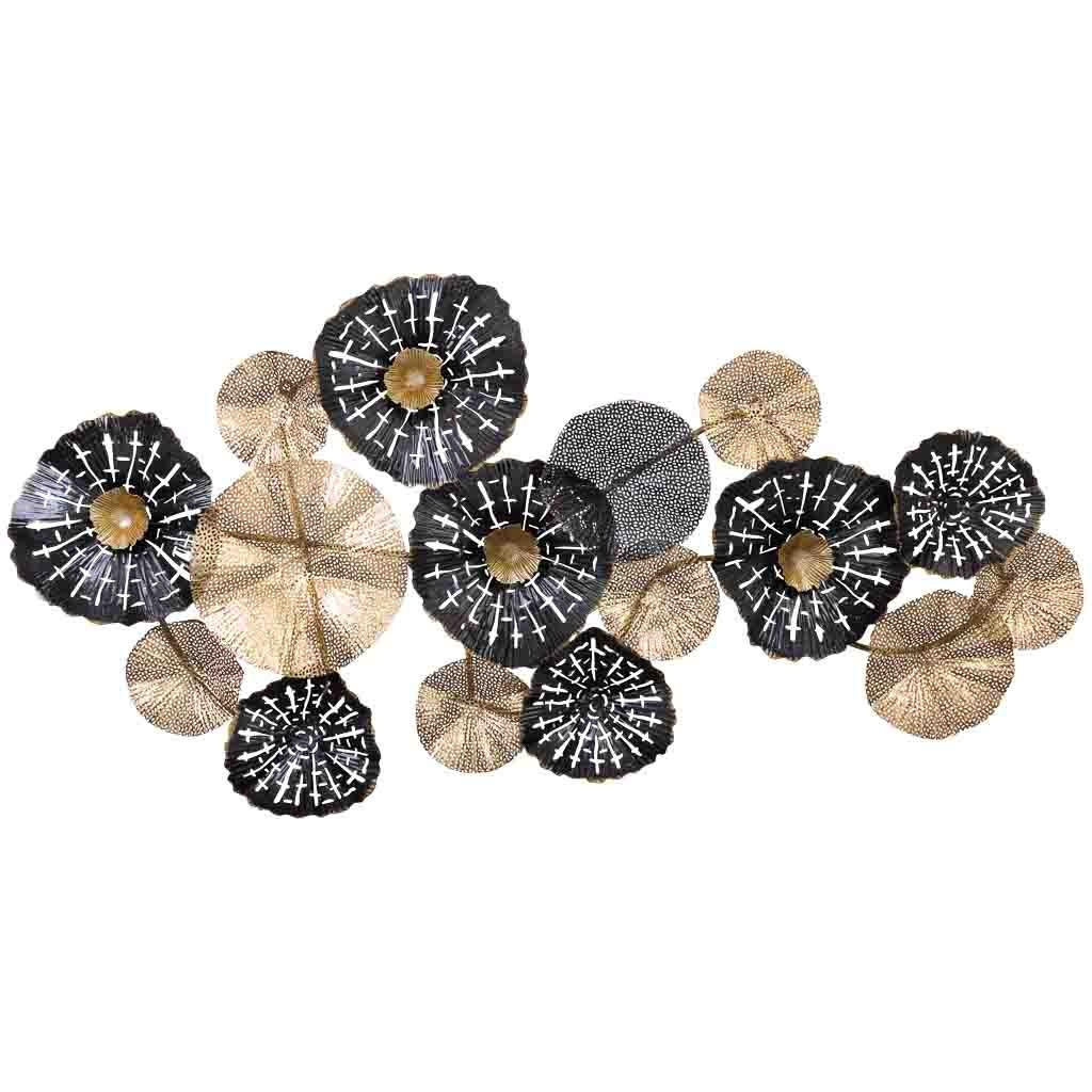 WANDDEKO-OBJEKT aus Metall, 135x69x9cm - Multicolor, Metall (134.6/8.9/68.6cm) - Wanderlust