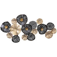 WANDDEKO-OBJEKT aus Metall, 135x69x9cm - Multicolor, Metall (134.6/8.9/68.6cm) - Wanderlust