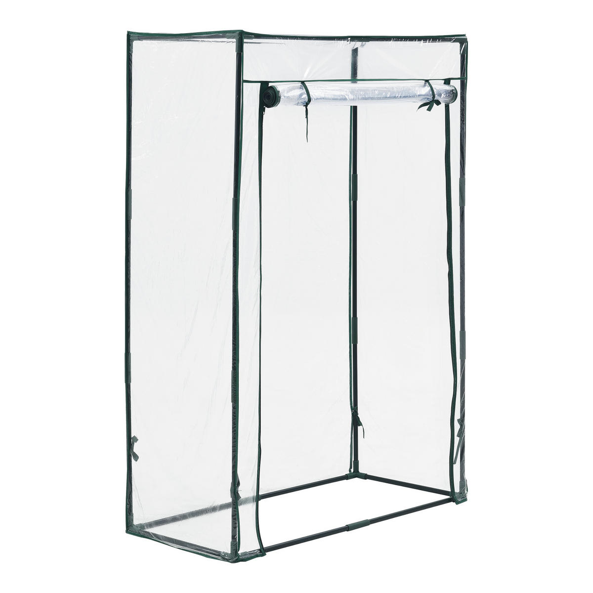 GEWÄCHSHAUS Terzigno - Transparent, Kunststoff (100/150/50cm) - [en.casa]