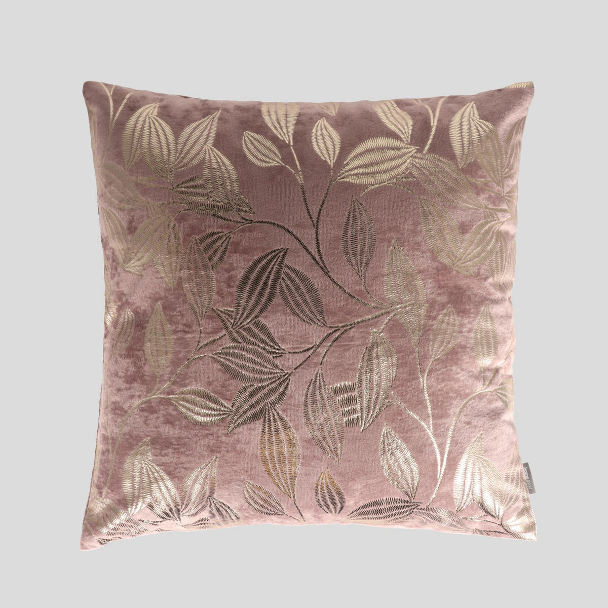 KISSENBEZUG Blomstela - Dunkelrosa, Textil (45/45cm) - home&you