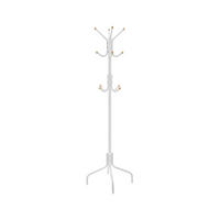GARDEROBENSTÄNDER COLOGNE - Weiß, Metall (55/55/180cm) - Hansiro
