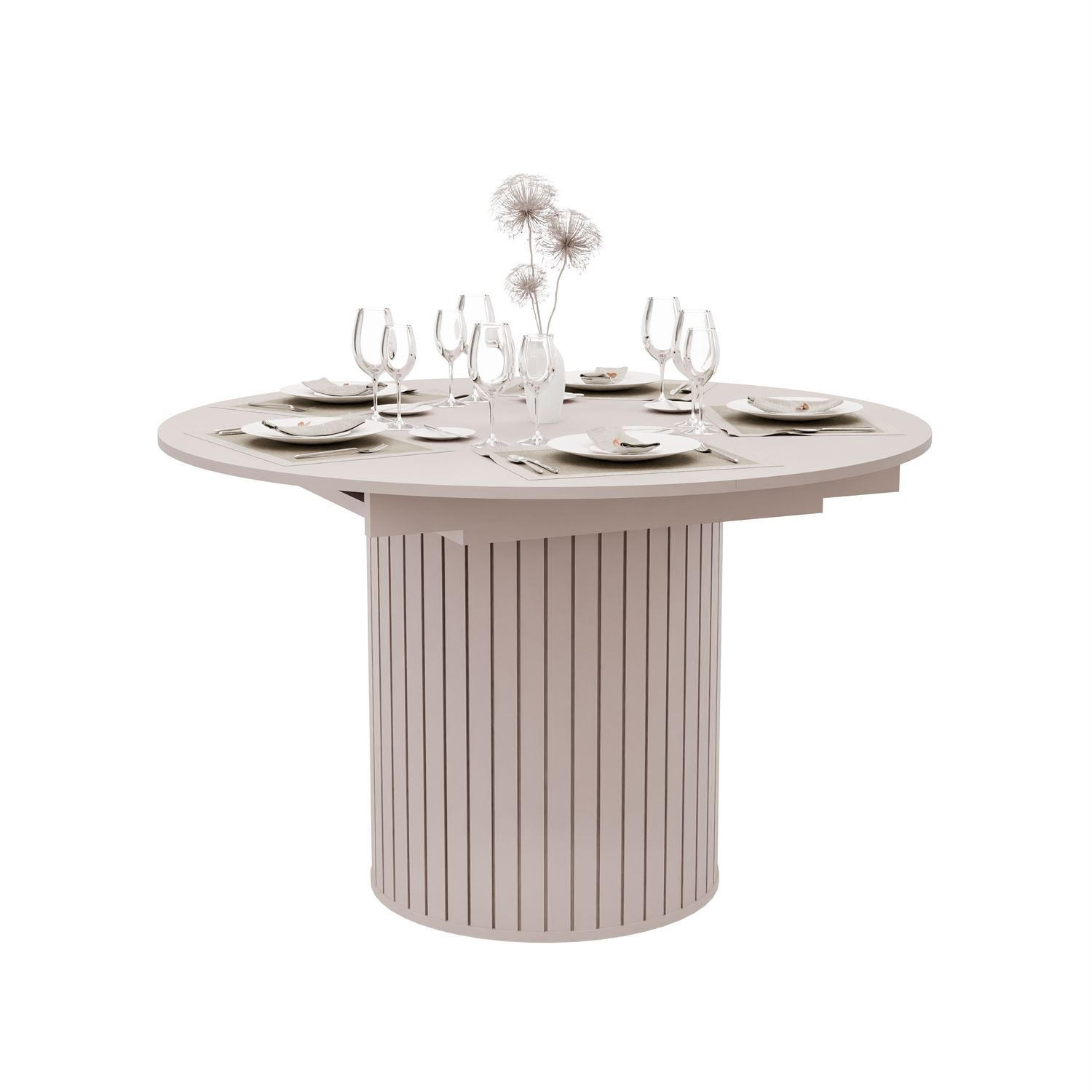 yourhouse24 Esstisch Kaschmir 120x75x120 cm