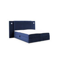 BOXBETT Marten überlänge Set.1 - Dunkelblau, Holzwerkstoff/Textil (180/220cm) - Fun Möbel