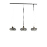 HÄNGELAMPE Solna Grau Ø120/21 cm - Grau, Glas (120/30/21cm) - Light & Living