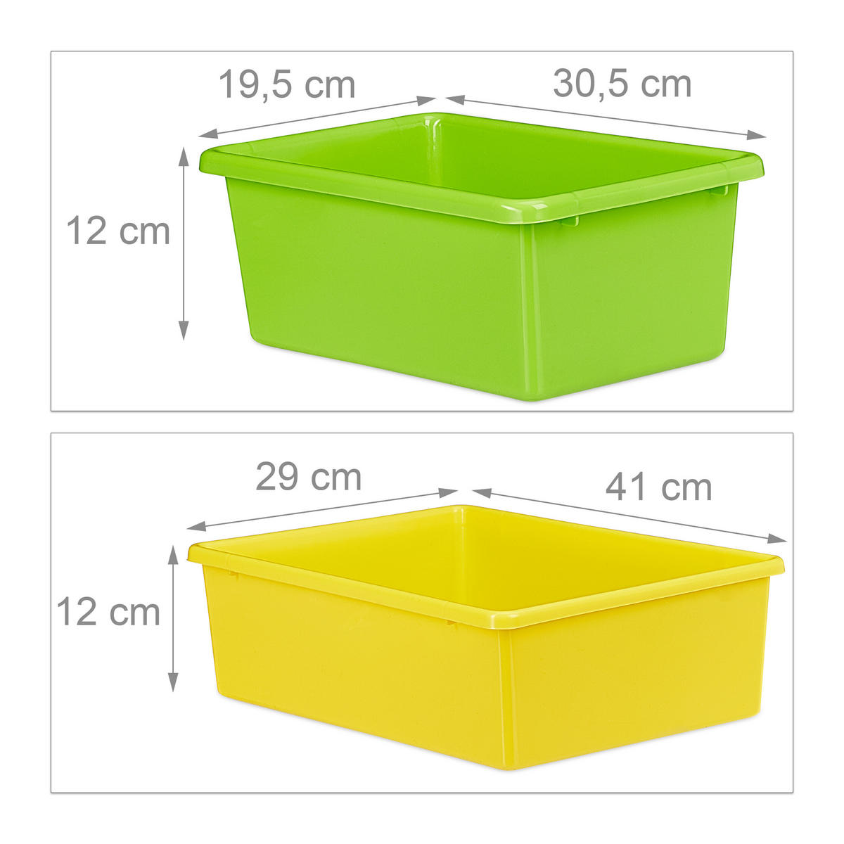KINDERREGAL Boxen - Multicolor, Holzwerkstoff/Kunststoff (86/88/31cm) - Relaxdays