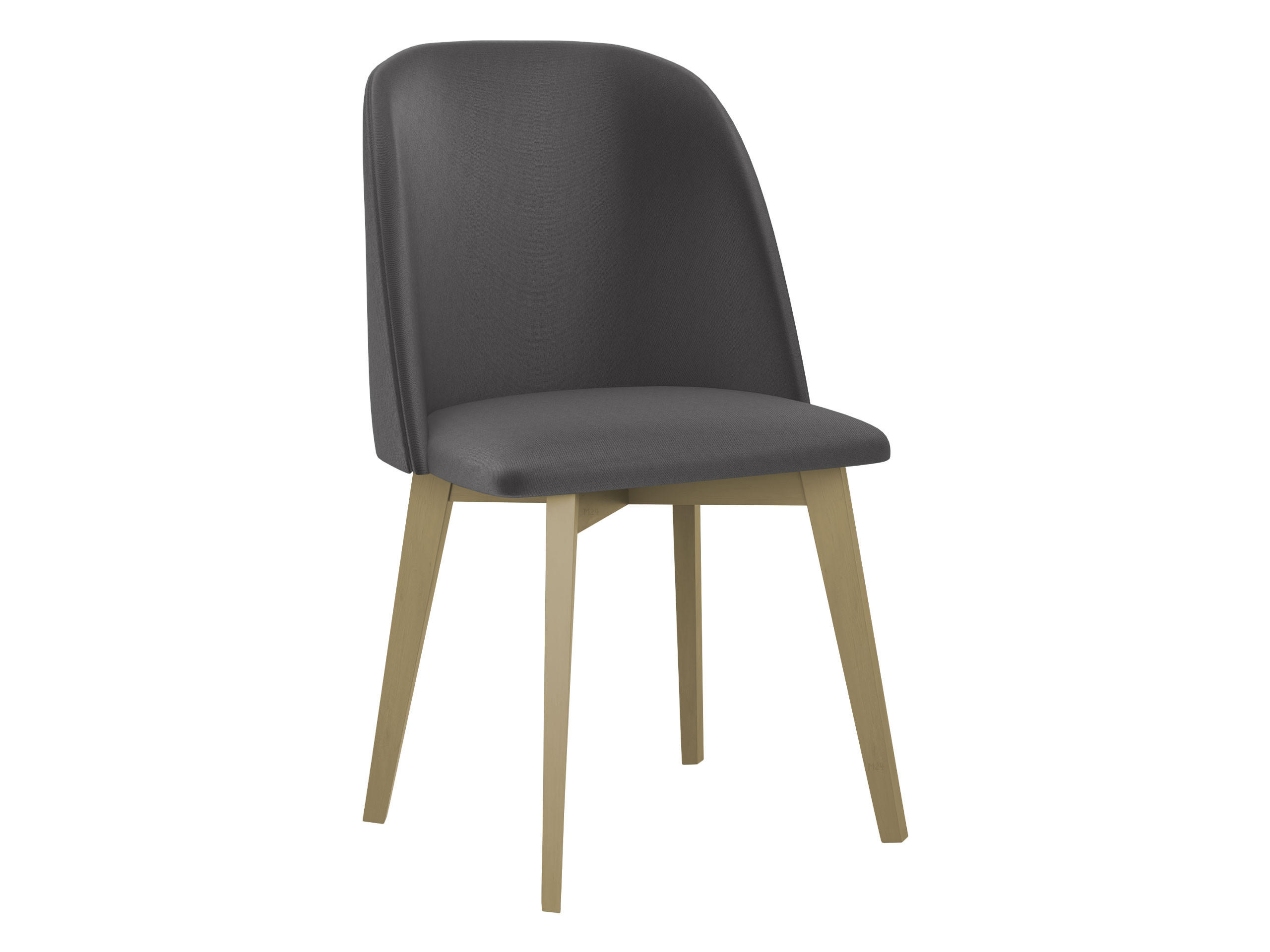 STUHL Monti 3, Holzfarbe: Sonoma - Eichefarben/Dunkelgrau, Holz (48/83/55cm) - MIRJAN24