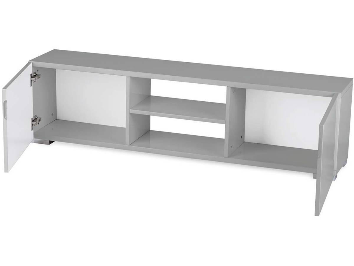 TV-MÖBEL frida - Hellgrau, Holzwerkstoff (31/43/155cm) - Habitat Garten