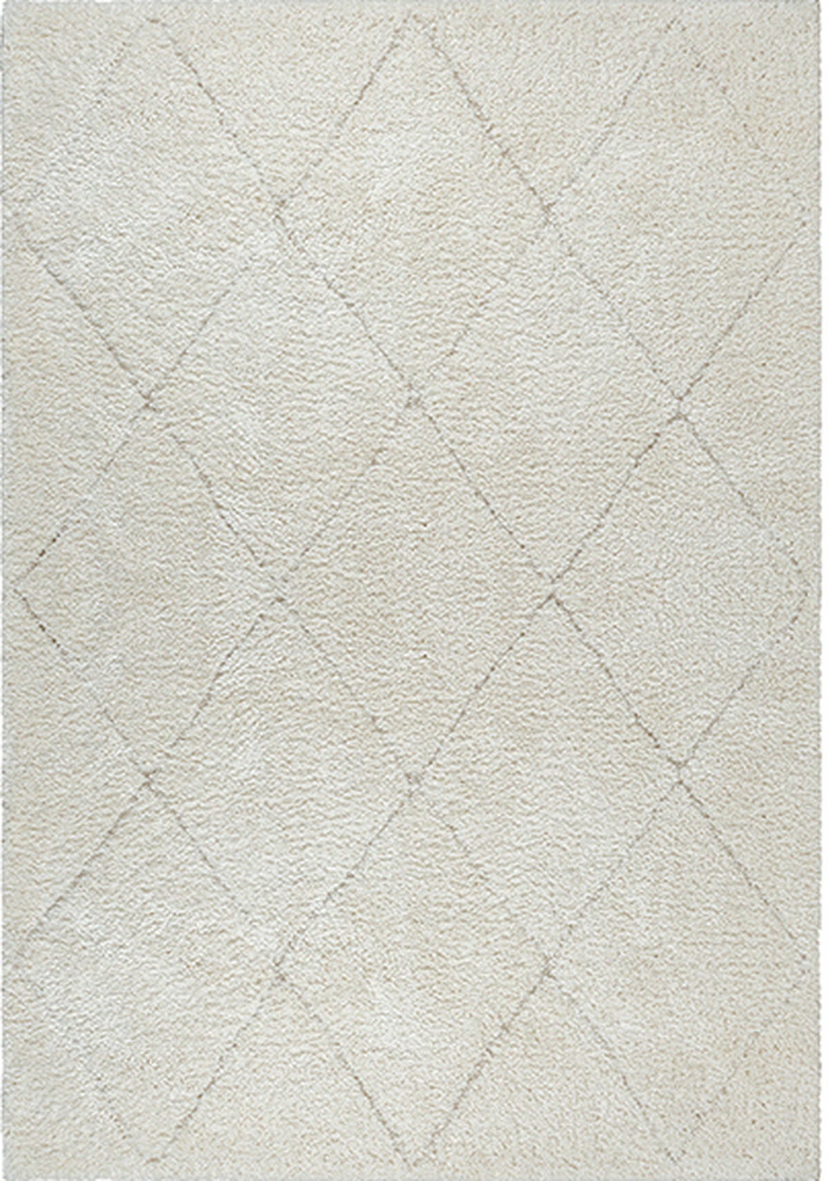 HOCHFLORTEPPICH Berber ATRIO Polypropylen Creme 160 x 230 cm - Beige, Textil (160/230cm) - KADIMA DESIGN