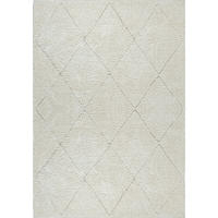 HOCHFLORTEPPICH Berber ATRIO Polypropylen Creme 160 x 230 cm - Beige, Textil (160/230cm) - KADIMA DESIGN