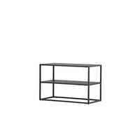 SCHUHREGAL, Curitiba, Schwarz, Stahl, 70 x 33 x 45 cm - Schwarz, Metall (70/45/33cm) - ebuy24