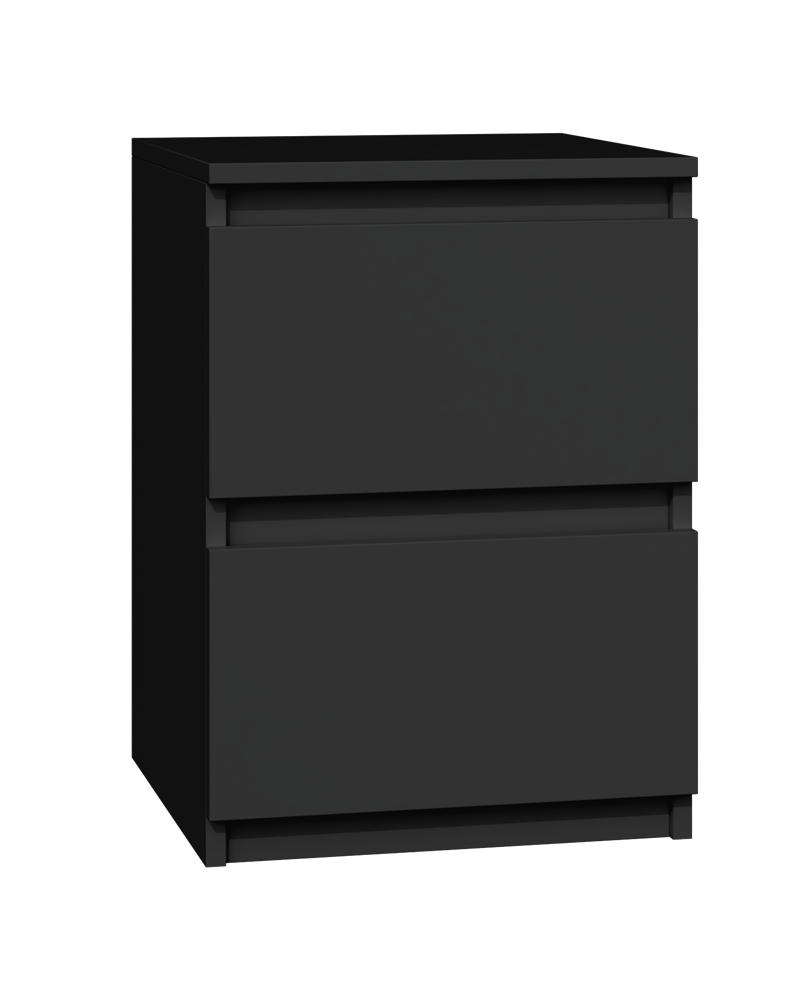 RAUMHIRSCH FURNITURE NOČNÍ STOLEK Černý 30/40/30