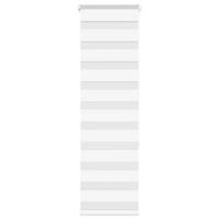 DOPPELROLLO 50/150 cm Stoffbreite 45,9 cm aus Polyester Weiß - Weiß, Textil (50/150cm) - vidaXL