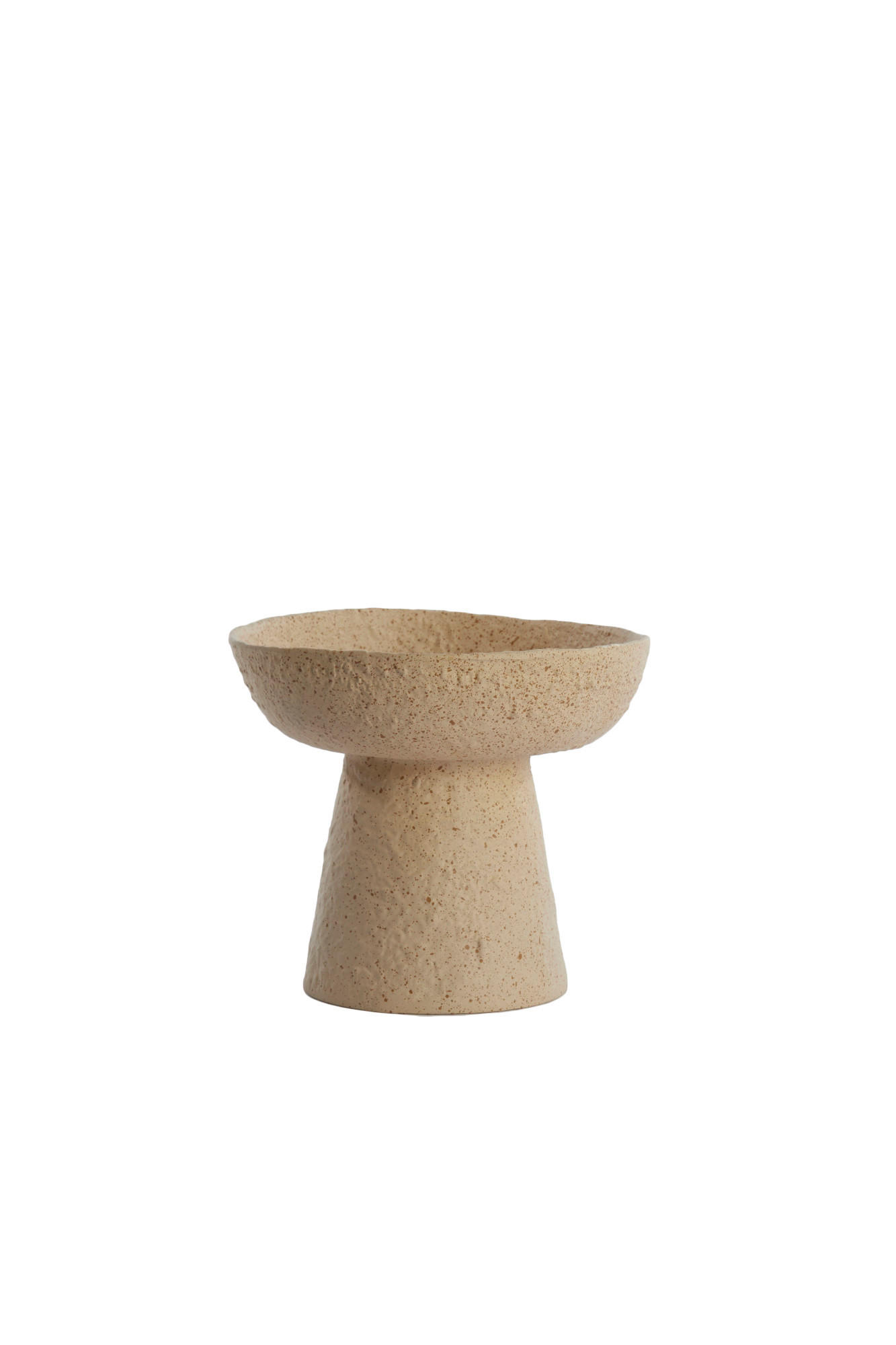 SCHÜSSEL Ota Braun Ø20,5/18 cm - Beige, Metall (20.5/18cm) - Light & Living