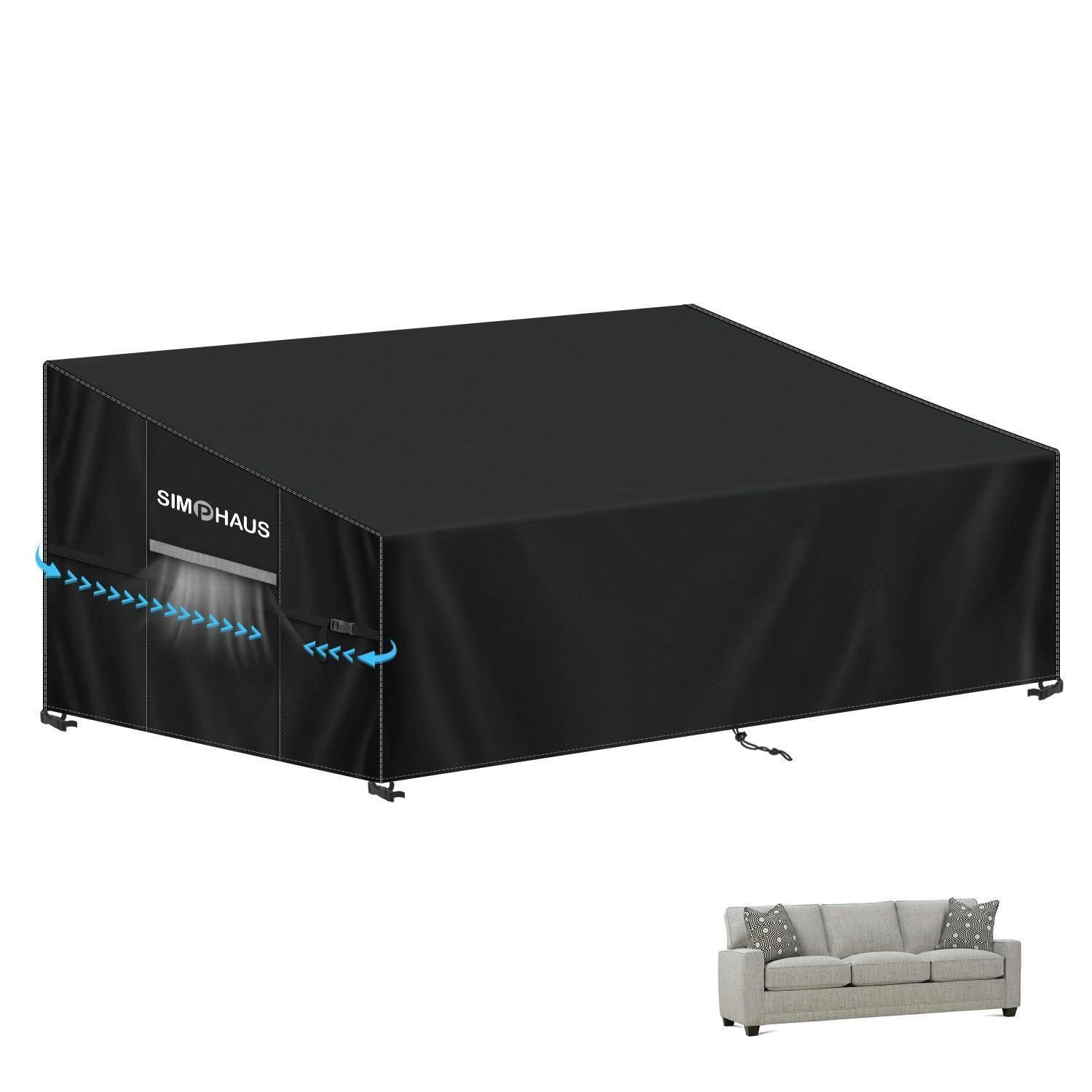 XXXLutz Abdeckung Schwarz 85x81x205 cm