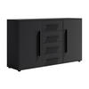 KOMMODE Maxivo Schwarz - Schwarz, Holzwerkstoff (150/87/40cm) - Bettso