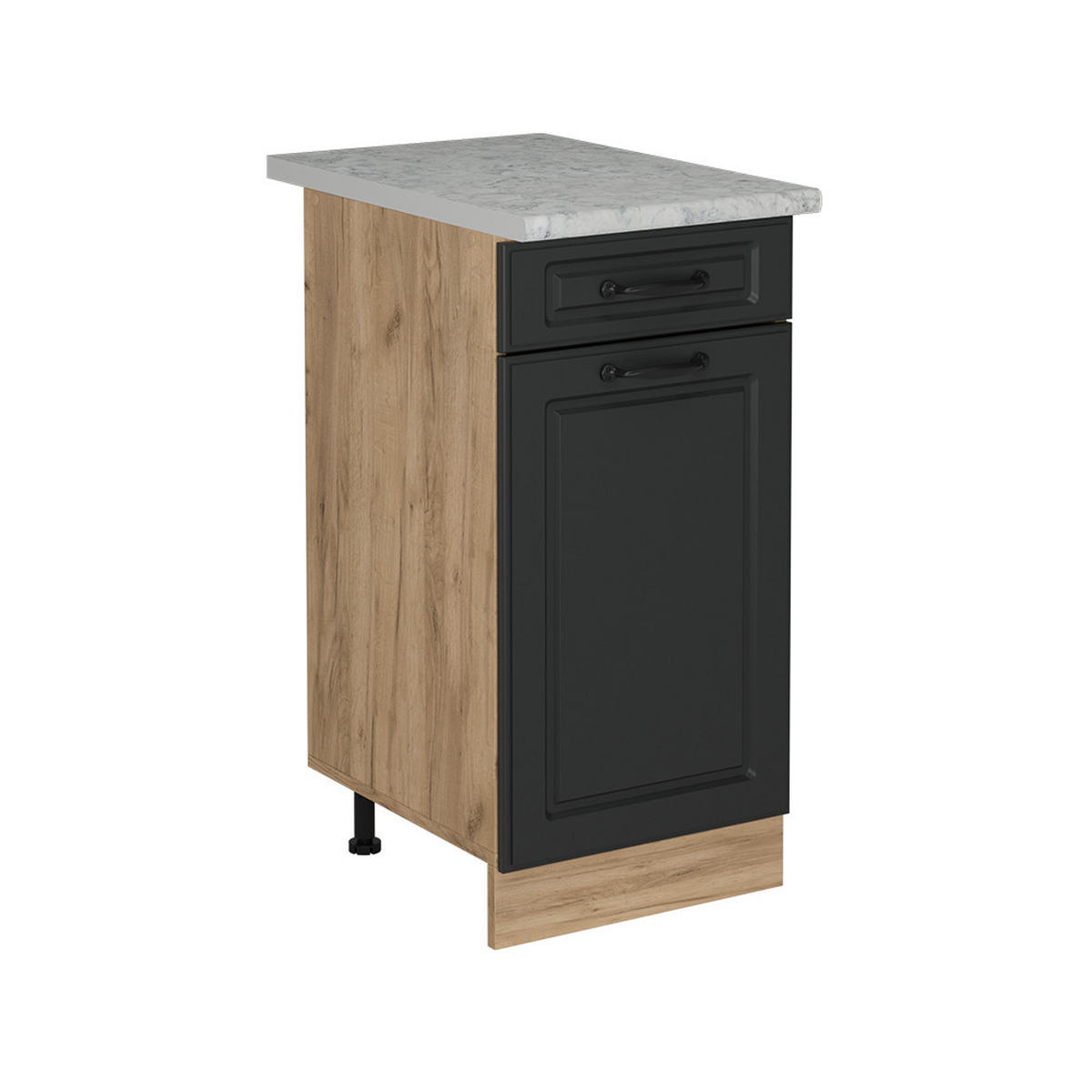 Honigeiche/Anthrazit, Holzwerkstoff (40/81.6/60cm) - Vicco