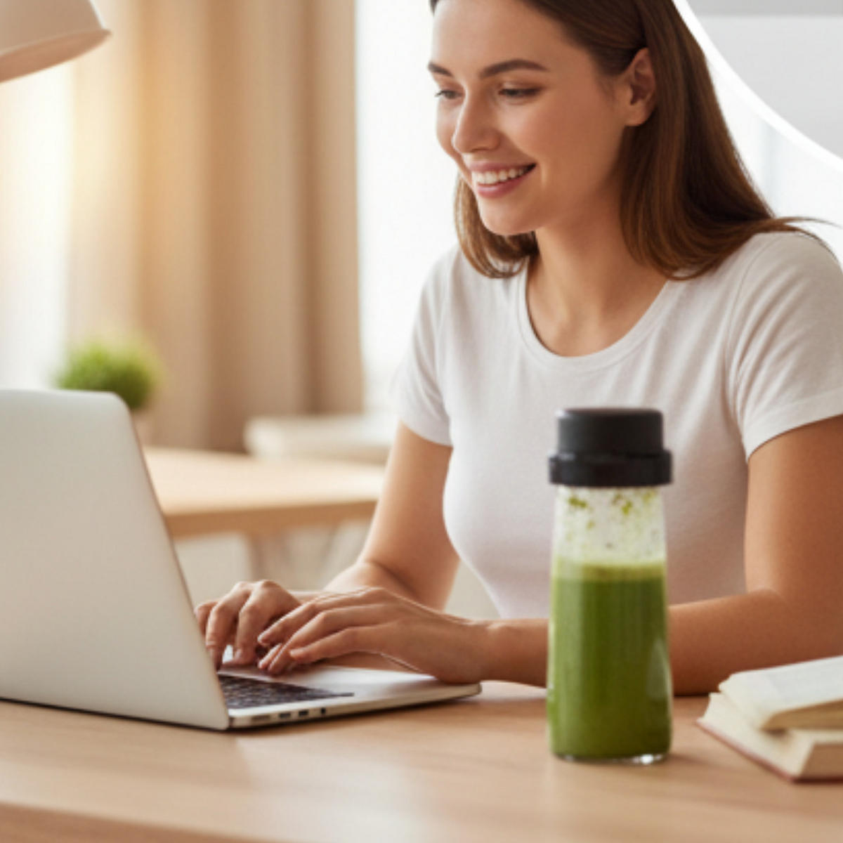 SMOOTHIE MIXER BL 7591 400W Edelstahl ToGo Becher 500 ml - Silberfarben/Schwarz, Kunststoff (12/35/12cm) - Mia