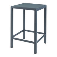 OUTDOOR-BARTISCH Avise - Anthrazit, Glas/Metall (70/70/108cm) - casa.pro