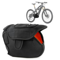 SCHUTZHÜLLE E-Bike Motor Neopren Mittelmotor Wasserdicht - Schwarz, Kunststoff (18.5/14.5/27cm)