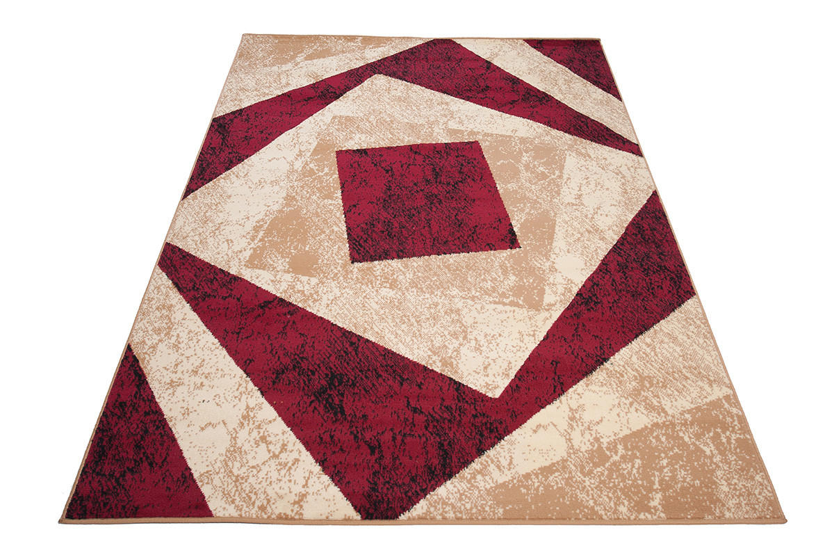 TEPPICH DREAM Rot Creme 300/400 cm - Rot/Creme, Textil (300/400cm) - Tapiso