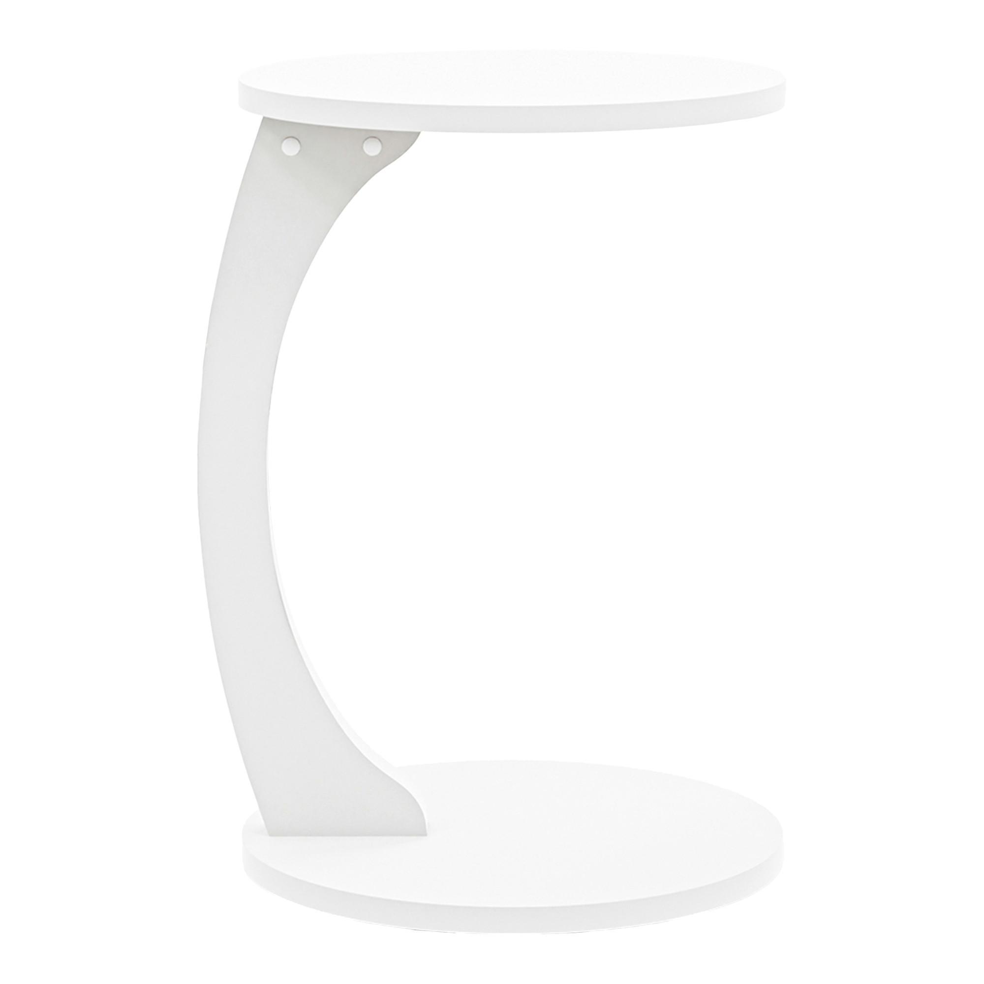 BEISTELLTISCH Holeby - Weiß, Holzwerkstoff (38/38/56cm) - [en.casa]