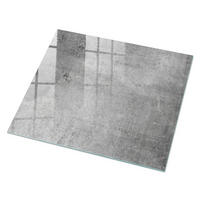 GLASPLATTE 80x60 cm – Grauer Beton - Beige, Glas (0.4/80/60cm) - ArtPrintCave