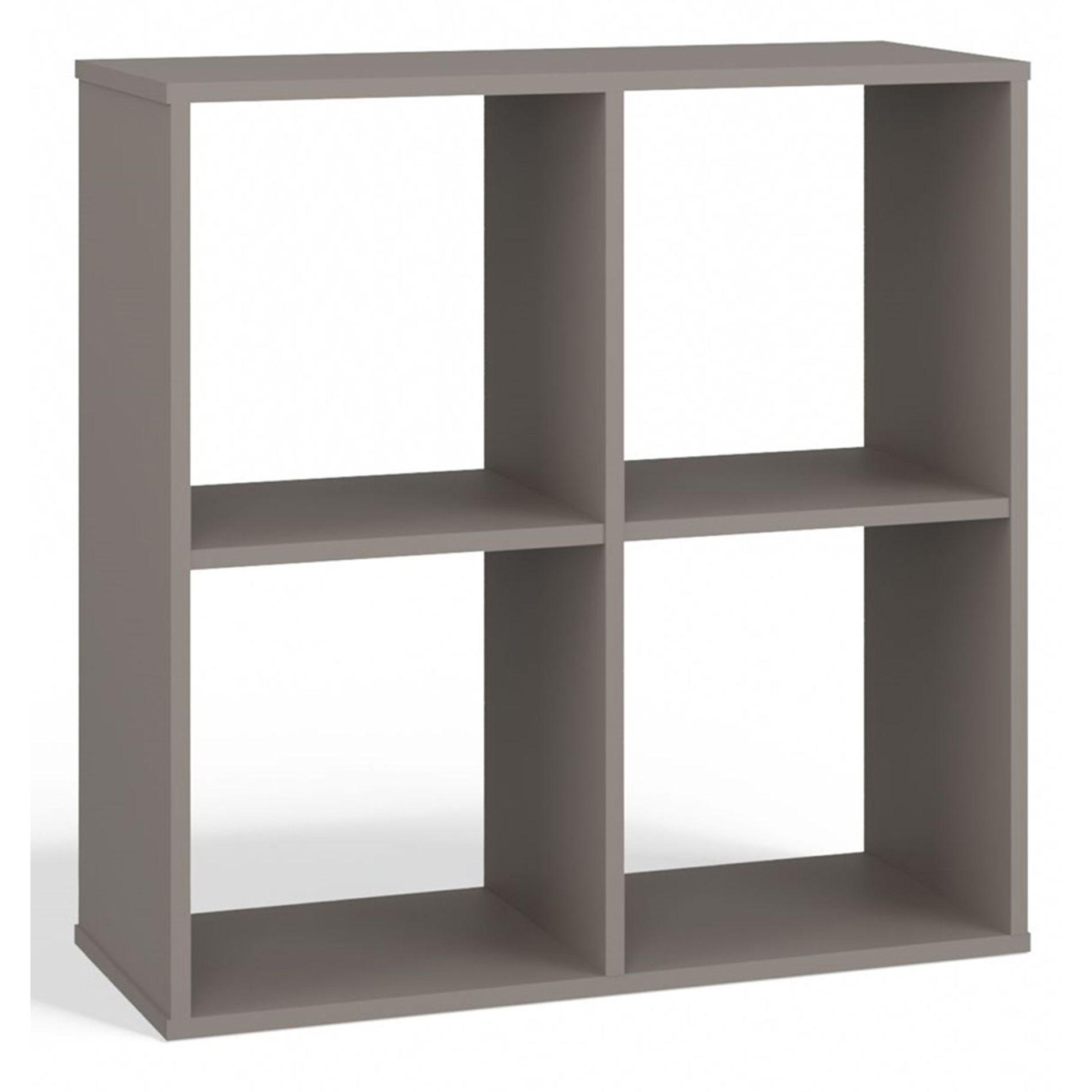 STANDREGAL Malax Grau 74 cm - Grau, Holzwerkstoff (74/75/30cm) - Selsey