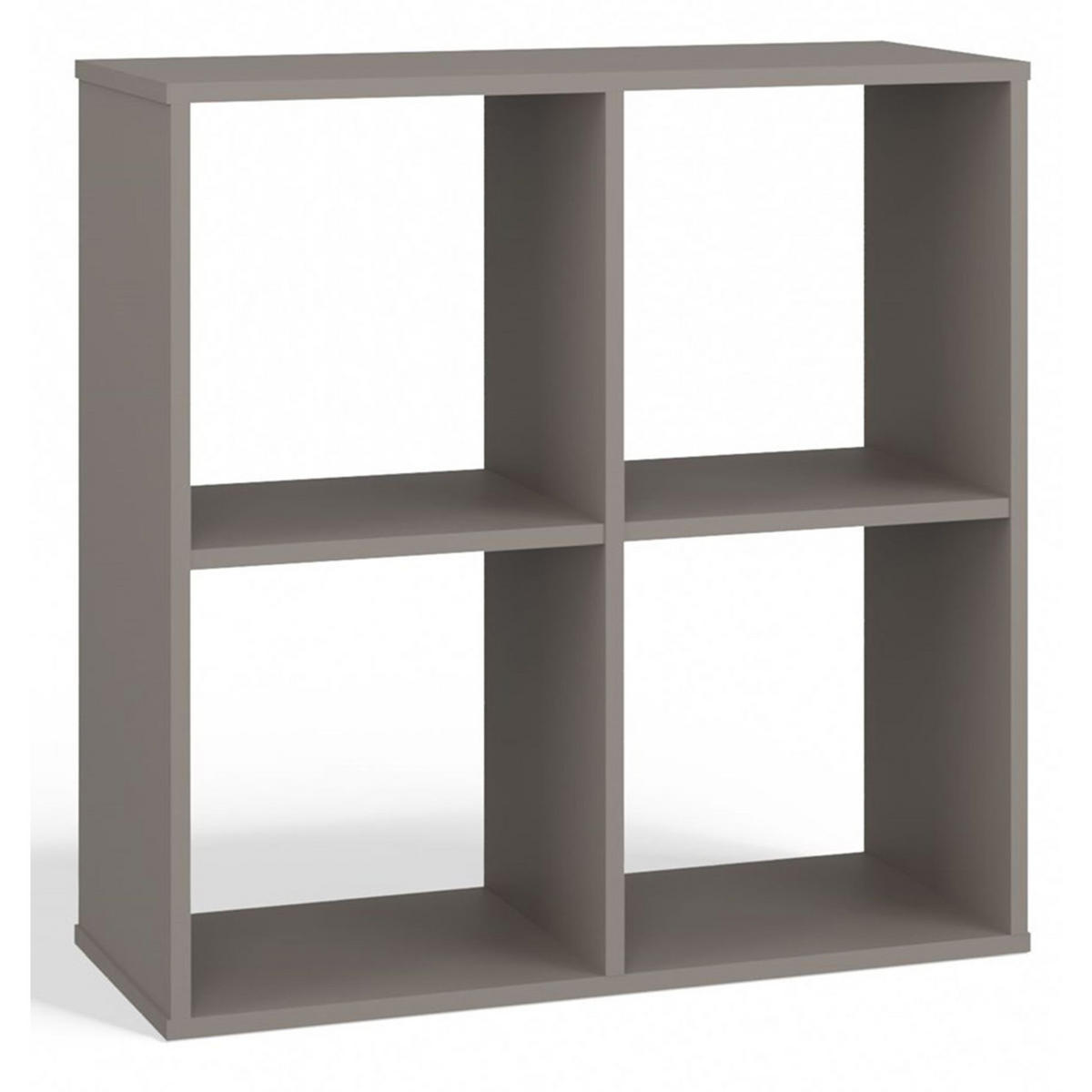 STANDREGAL Malax Grau 74 cm - Grau, Holzwerkstoff (74/75/30cm) - Selsey