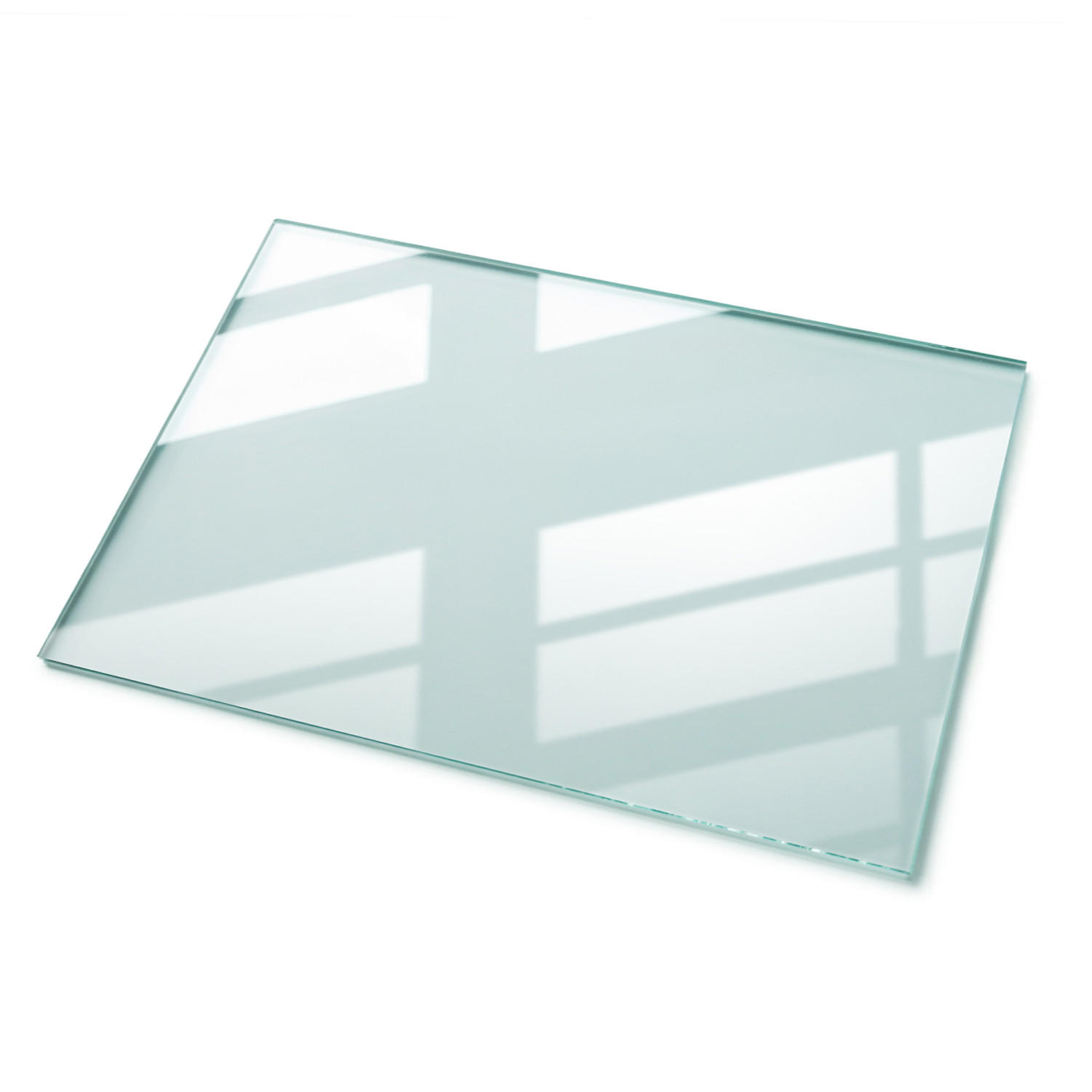 TISCHPLATTE 100 x 70 cm Transparente Glasplatte - Transparent, Glas (100/0.4/70cm) - TULUP