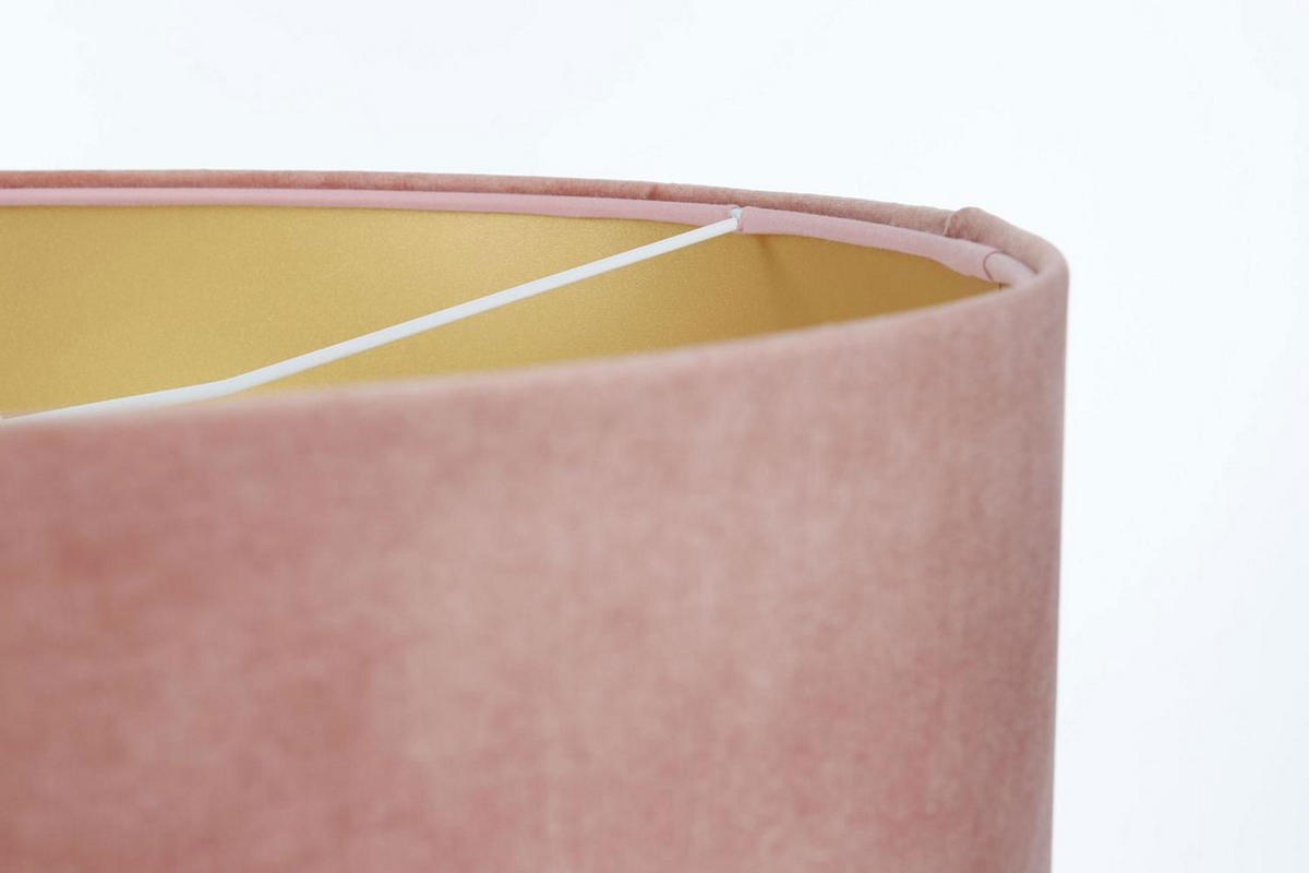 HÄNGELEUCHTE Gold 50/25 cm - Pink/Goldfarben, Kunststoff (50/0.6/25cm) - ONZENO