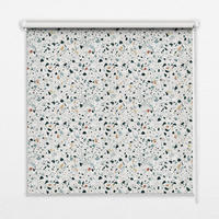 VNÚTORNÁ roleta - okenná roleta - roleta - 80x180 cm - Škvrny - sivá, plast (80/180/0.5cm) - TULUP