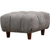 HOCKER matignon Grau - Grau, Textil (70/46/70cm) - Habitat Garten