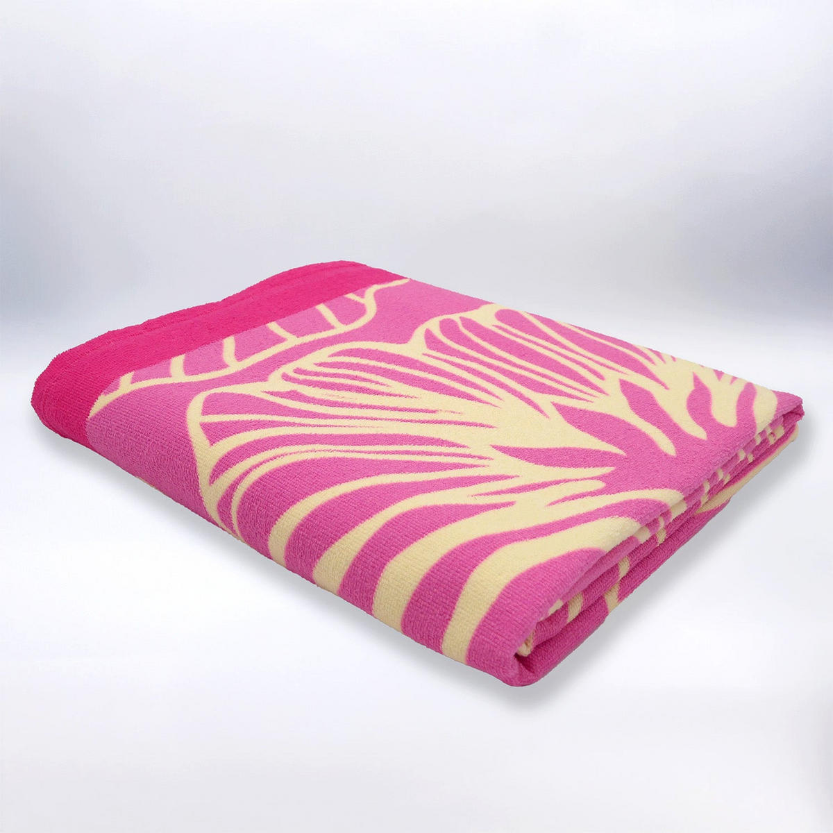 STRANDTUCH XL Mikrofaser Rosa 140x170 220g/m² - Jinoka - Pink, Textil (140/170cm) - LE COMPTOIR DE LA PLAGE