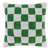 KISSEN Checker Style - Grün, Textil (50/50cm) - BUTLERS