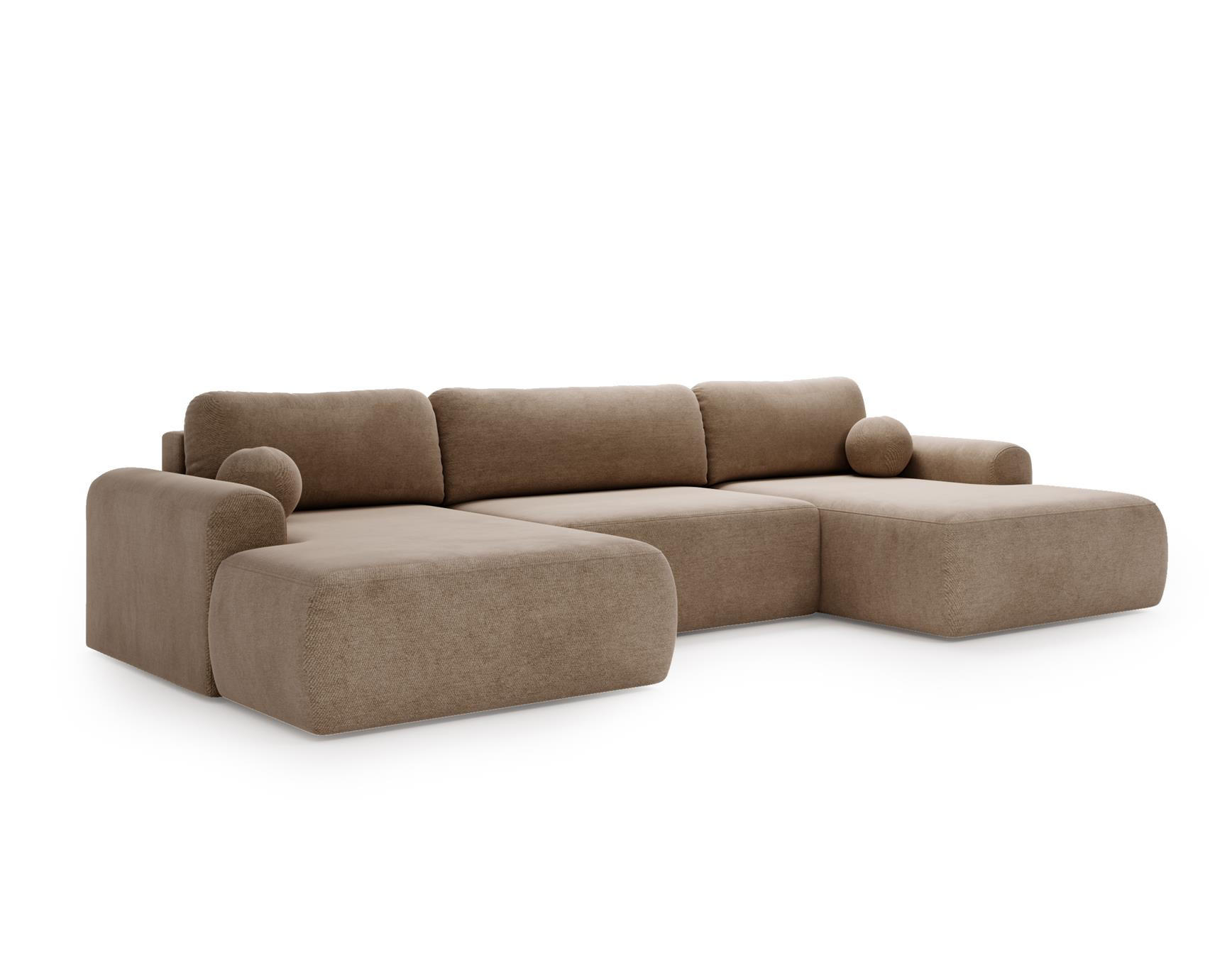 Bettso Wohnlandschaft Sand 344x92x177 cm