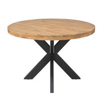 ESSTISCH Ron Braun 130/130/76 cm - Braun, Holz (130/130/76cm) - Starfurn