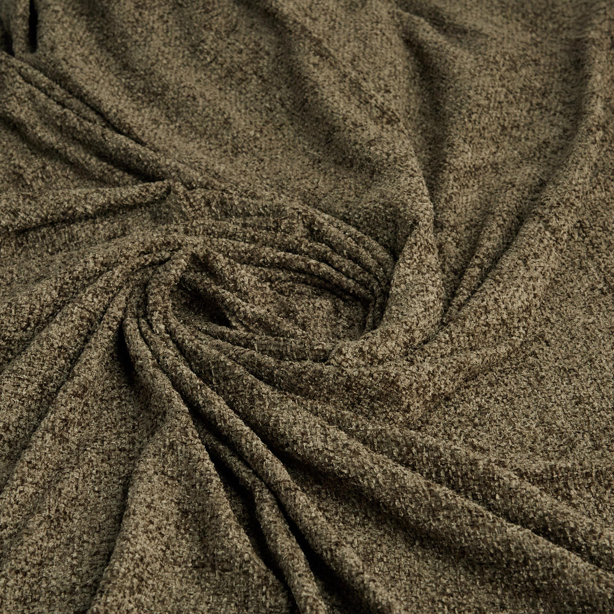 DECKE Velosi - Dunkelgrün, Textil (130/170cm) - home&you