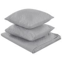 TAGESDECKEN Grau 140 x 210 cm Alamut - Grau, Textil (140/210cm) - Beliani