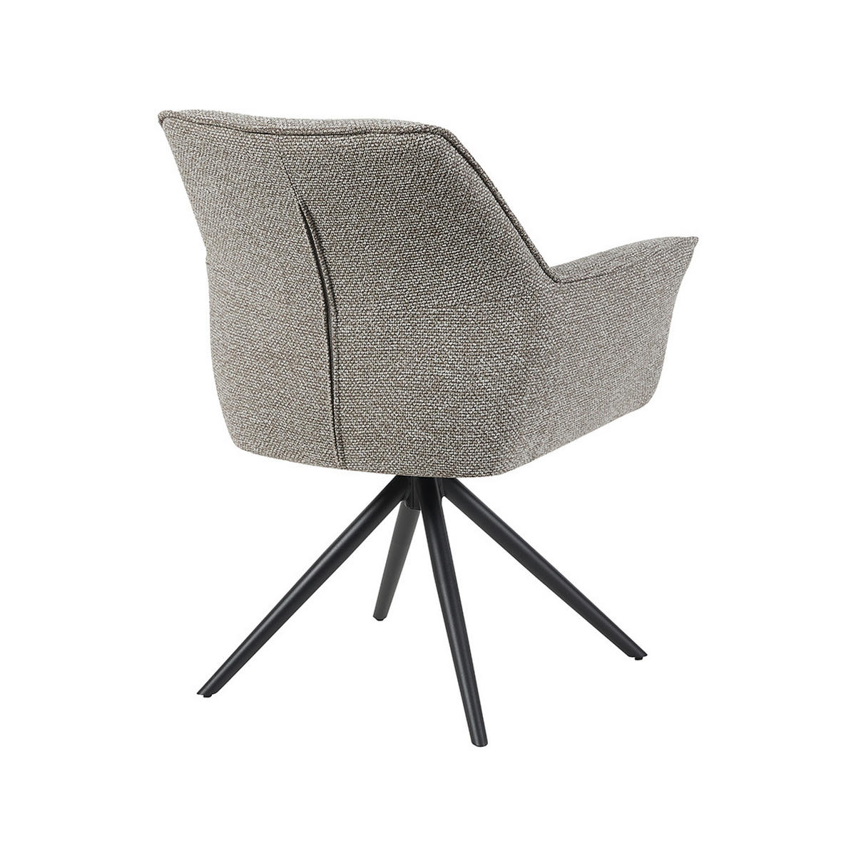 ESSZIMMERSTUHL Kimora - Gray - 47/86/66 cm - 2er-Set - Grau, Textil (65/86/66cm) - LABEL51